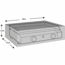 Housse De Protection Pour Plancha à Gaz 66x50x22cm Werkapro