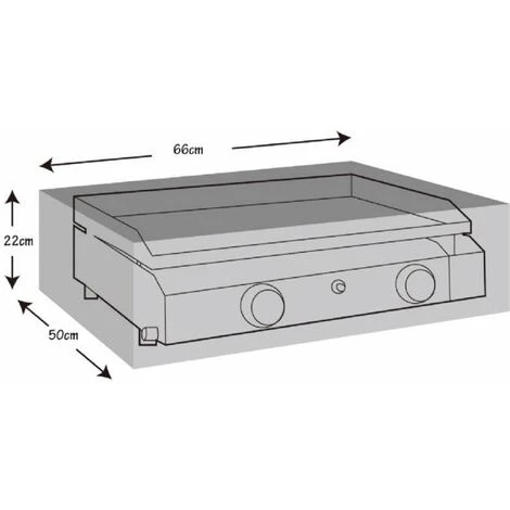 Housse De Protection Pour Plancha à Gaz 66x50x22cm Werkapro 1 Housse De Protection Pour Plancha à Gaz 66x50x22cm Werkapro