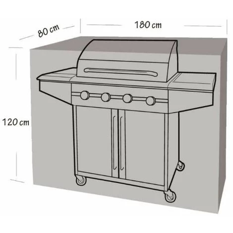 Housse De Protection Pour Barbecue Et Plancha Werkapro 180 X 80 X 120 Cm 1 Housse De Protection Pour Barbecue Et Plancha Werkapro 180 X 80 X 120 Cm