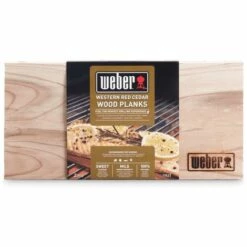2 Barres De Cèdre Pour Fumer Weber Code 17522