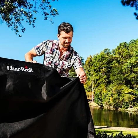 Housse De Protection Pour Barbecues à Gaz à 2 Brûleurs Char-Broil - Noir 2 Housse De Protection Pour Barbecues à Gaz à 2 Brûleurs Char-Broil - Noir – Image 2
