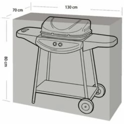 Housse Barbecue Et Plancha 130x70x80cm Werkapro 7 Housse Barbecue Et Plancha 130x70x80cm Werkapro -Accessoires de barbecue Soldes 24696365 3