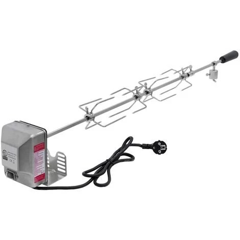ECD GERMANY Tournebroche électrique Brochette De Rôtissoire Avec Moteur 4W 230V 100cm 1 ECD GERMANY Tournebroche électrique Brochette De Rôtissoire Avec Moteur 4W 230V 100cm