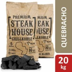 BBQ-Toro Premium Steak House Charbon De Bois 20 Kg | Querbracho Blanco Charcoal