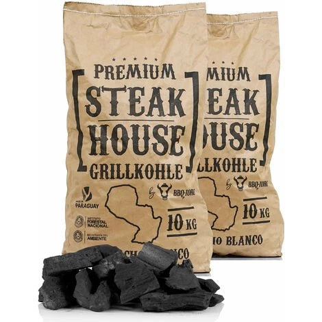 BBQ-Toro Premium Steak House Charbon De Bois 20 Kg | Querbracho Blanco Charcoal 5 BBQ-Toro Premium Steak House Charbon De Bois 20 Kg | Querbracho Blanco Charcoal – Image 5