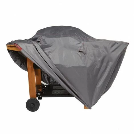 Housse Barbecue Rectangulaire 170 X 100 X 90 Cm Grise Cov'Up - Gris 2 Housse Barbecue Rectangulaire 170 X 100 X 90 Cm Grise Cov'Up - Gris – Image 2