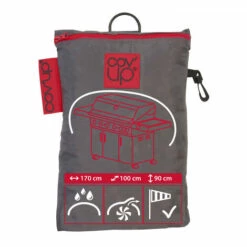 Housse Barbecue Rectangulaire 170 X 100 X 90 Cm Grise Cov'Up - Gris 7 Housse Barbecue Rectangulaire 170 X 100 X 90 Cm Grise Cov'Up - Gris -Accessoires de barbecue Soldes 2524852 3