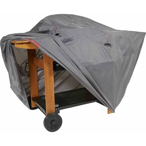 Housse Barbecue Rectangulaire 170 X 100 X 90 Cm Grise Cov'Up - Gris 5 Housse Barbecue Rectangulaire 170 X 100 X 90 Cm Grise Cov'Up - Gris – Image 5