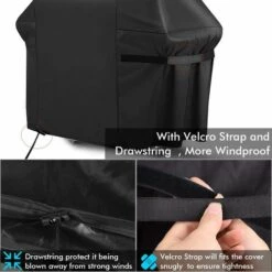 BEARSU Housse Barbecue, Bache Barbecue Exterieur 100% Impermeable - Housse Pour Barbecue 420D Tissu Oxford Ne Se Décolore Pas Bâche Barbecue Housse Plancha Pour Weber Char Broil (122 Cm * 147 Cm * 61 Cm) 8 BEARSU Housse Barbecue, Bache Barbecue Exterieur 100% Impermeable - Housse Pour Barbecue 420D Tissu Oxford Ne Se Décolore Pas Bâche Barbecue Housse Plancha Pour Weber Char Broil (122 Cm * 147 Cm * 61 Cm) -Accessoires de barbecue Soldes 25989344 4