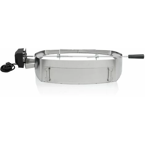 BBQ-Toro Insert à Pizza Et Broche à Rôtir Adaptés Aux Séries Weber Q300 / Q3000 4 BBQ-Toro Insert à Pizza Et Broche à Rôtir Adaptés Aux Séries Weber Q300 / Q3000 – Image 4