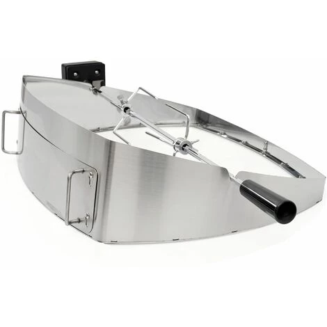 BBQ-Toro Insert à Pizza Et Broche à Rôtir Adaptés Aux Séries Weber Q200 / Q2000 5 BBQ-Toro Insert à Pizza Et Broche à Rôtir Adaptés Aux Séries Weber Q200 / Q2000 – Image 5