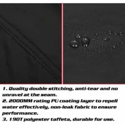 LITZEE Housse Barbecue, Bache Barbecue, Couverture Imperméable De Barbecue, Couvercle De Gril, Bâche De Protection BBQ Anti-UV/Anti-l'eau/Anti-l'humidité - 190x71x117cm 8 LITZEE Housse Barbecue, Bache Barbecue, Couverture Imperméable De Barbecue, Couvercle De Gril, Bâche De Protection BBQ Anti-UV/Anti-l'eau/Anti-l'humidité - 190x71x117cm -Accessoires de barbecue Soldes 26462759 4