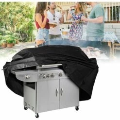 LITZEE Housse Barbecue, Bache Barbecue, Couverture Imperméable De Barbecue, Couvercle De Gril, Bâche De Protection BBQ Anti-UV/Anti-l'eau/Anti-l'humidité - 190x71x117cm 9 LITZEE Housse Barbecue, Bache Barbecue, Couverture Imperméable De Barbecue, Couvercle De Gril, Bâche De Protection BBQ Anti-UV/Anti-l'eau/Anti-l'humidité - 190x71x117cm -Accessoires de barbecue Soldes 26462759 5
