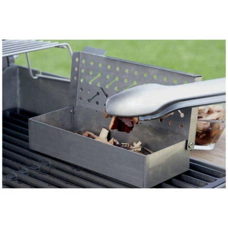 Mélange De Copeaux De Bois WEBER - Hickory - 0,7kg 2 Mélange De Copeaux De Bois WEBER - Hickory - 0,7kg – Image 2