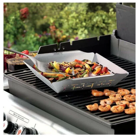 Panier à Légumes Weber - Pour Q300 Et Q3000 - Deluxe - 6,35x29,97x35,05cm 2 Panier à Légumes Weber - Pour Q300 Et Q3000 - Deluxe - 6,35x29,97x35,05cm – Image 2