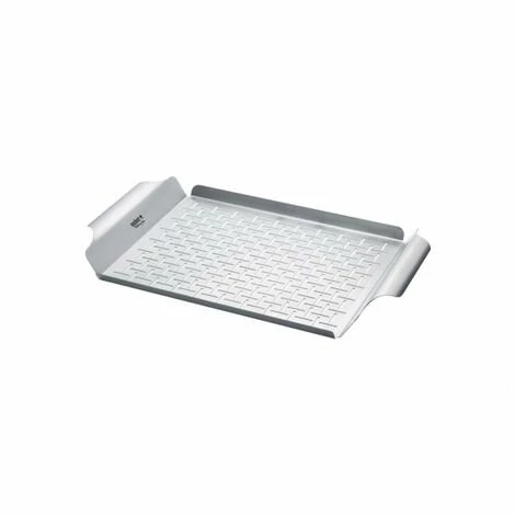 Plat De Cuisson Weber - Pour Barbecues - Acier Inoxydable - Deluxe 1 Plat De Cuisson Weber - Pour Barbecues - Acier Inoxydable - Deluxe