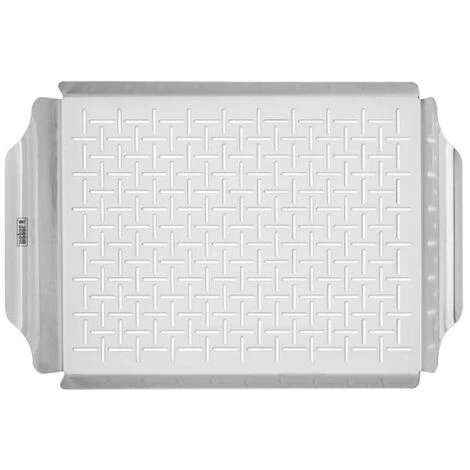 Plat De Cuisson Weber - Pour Barbecues - Acier Inoxydable - Deluxe 2 Plat De Cuisson Weber - Pour Barbecues - Acier Inoxydable - Deluxe – Image 2
