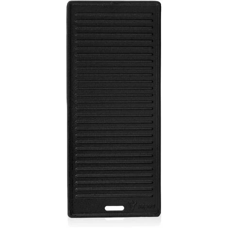 BBQ-Toro Plaque De Gril En Fonte 45 X 19,5 Cm | Plaque Réversible, émaillée 1 BBQ-Toro Plaque De Gril En Fonte 45 X 19,5 Cm | Plaque Réversible, émaillée