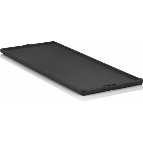 BBQ-Toro Plaque De Gril En Fonte 45 X 19,5 Cm | Plaque Réversible, émaillée 4 BBQ-Toro Plaque De Gril En Fonte 45 X 19,5 Cm | Plaque Réversible, émaillée – Image 4