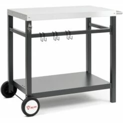 BBQ-Toro Chariot Pour Barbecue 85 X 50 X 81 Cm | Table D'appoint