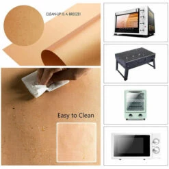 DEVENIRRICHE Tapis De Gril 6PCS 100% Antiadhésif Pour Barbecue Et Tapis De Cuisson Réutilisables Et Faciles à Nettoyer - Fonctionne Au Gaz, Au Charbon De Bois, Au Gril électrique Et Plus 9 DEVENIRRICHE Tapis De Gril 6PCS 100% Antiadhésif Pour Barbecue Et Tapis De Cuisson Réutilisables Et Faciles à Nettoyer - Fonctionne Au Gaz, Au Charbon De Bois, Au Gril électrique Et Plus -Accessoires de barbecue Soldes 27967765 5