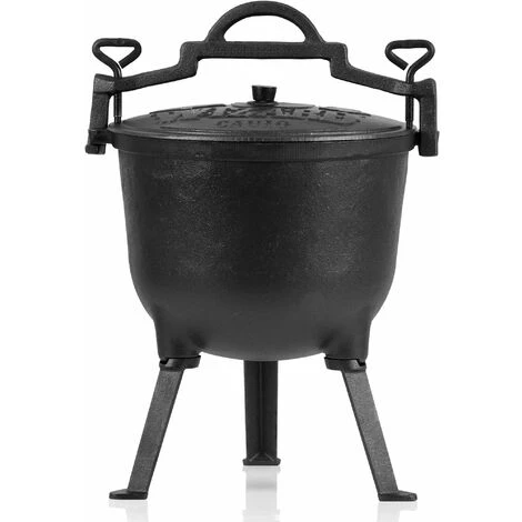 BBQ-Toro Chaudron Magique "Wizard" | Marmite En Fonte De 10 Litres | Marmite 2 BBQ-Toro Chaudron Magique "Wizard" | Marmite En Fonte De 10 Litres | Marmite – Image 2