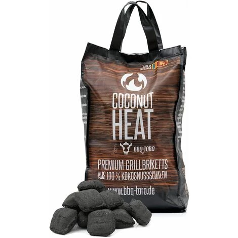 BBQ-Toro Briquettes De Barbecue En 100 % Noix De Coco | 10 Kg 1 BBQ-Toro Briquettes De Barbecue En 100 % Noix De Coco | 10 Kg