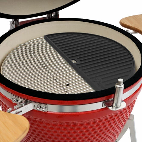 BBQ-Toro Plaque En Fonte Pour Gril Céramique Kamado (Ø 52 Cm), Plaque Réversible 5 BBQ-Toro Plaque En Fonte Pour Gril Céramique Kamado (Ø 52 Cm), Plaque Réversible – Image 5