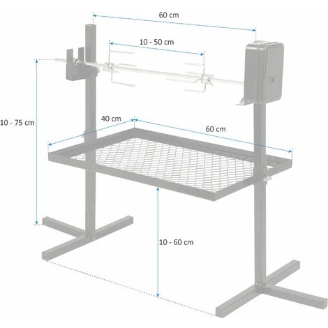 BBQ-Toro Set De Brochettes De Barbecue Pour Le Camping, Feu De Camp Et Autres 2 BBQ-Toro Set De Brochettes De Barbecue Pour Le Camping, Feu De Camp Et Autres – Image 2