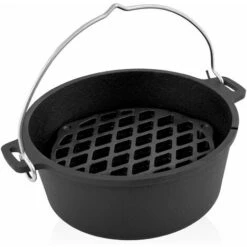 BBQ-Toro Insert De Four Néerlandais | Ø 30 Cm | Pour 12 QT Dutch Oven 8 BBQ-Toro Insert De Four Néerlandais | Ø 30 Cm | Pour 12 QT Dutch Oven -Accessoires de barbecue Soldes 28415847 4