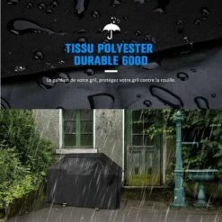 PERLE RARE Couverture De Barbecue Couverture De Gril BBQ Housse De Gril Extérieure étanche à La Poussière Et à La Crème Solaire ( M) 100 * 60 * 150 8 PERLE RARE Couverture De Barbecue Couverture De Gril BBQ Housse De Gril Extérieure étanche à La Poussière Et à La Crème Solaire ( M) 100 * 60 * 150 -Accessoires de barbecue Soldes 29864681 4