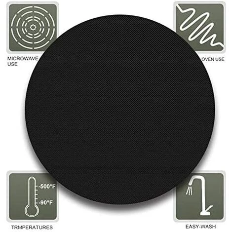 Perle Rare 2 Tapis De Barbecue, Tapis De Cuisine, Tapis De Cuisine, Tapis De Barbecue, Rond 40 * 33cm 5 Perle Rare 2 Tapis De Barbecue, Tapis De Cuisine, Tapis De Cuisine, Tapis De Barbecue, Rond 40 * 33cm – Image 5