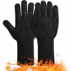 Perle Rare Une Paire De Gants De Barbecue (signe égal Noir