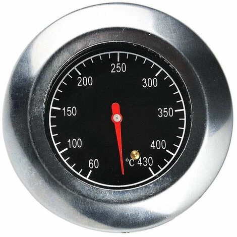 AIDUCHO Acier Inoxydable Thermomètre,Métal Thermomètre,Pour Barbecue En Acier Inoxydable Barbecue à Gaz Barbecue,(60°C -430°C) 1 AIDUCHO Acier Inoxydable Thermomètre,Métal Thermomètre,Pour Barbecue En Acier Inoxydable Barbecue à Gaz Barbecue,(60°C -430°C)