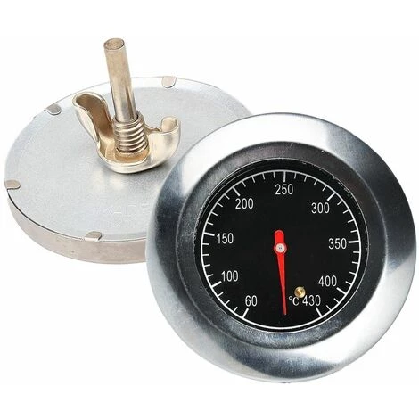 AIDUCHO Acier Inoxydable Thermomètre,Métal Thermomètre,Pour Barbecue En Acier Inoxydable Barbecue à Gaz Barbecue,(60°C -430°C) 2 AIDUCHO Acier Inoxydable Thermomètre,Métal Thermomètre,Pour Barbecue En Acier Inoxydable Barbecue à Gaz Barbecue,(60°C -430°C) – Image 2