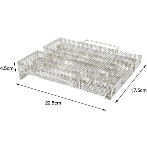 SKECTEN Générateur De Fumée Froide Jusqu'à 20 Heures En Acier Inoxydable | Pour Barbecue Et Fumoir 2 SKECTEN Générateur De Fumée Froide Jusqu'à 20 Heures En Acier Inoxydable | Pour Barbecue Et Fumoir – Image 2