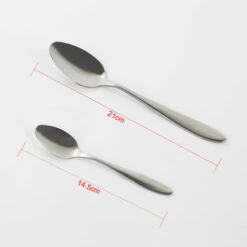 YONGQING Vaisselle Couverts 24 Pièces Couverts En Acier Inoxydable Pour 6 Personnes - Argent -Accessoires de barbecue Soldes 33024593 3