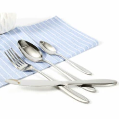 YONGQING Vaisselle Couverts 24 Pièces Couverts En Acier Inoxydable Pour 6 Personnes - Argent -Accessoires de barbecue Soldes 33024593 5