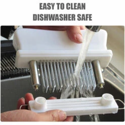 ASUPERMALL Attendrisseur De Viande Avec 48 Lames D'Aiguilles En Acier Inoxydable Outil De La Viande Et De Marinade, Noir - Noir 9 ASUPERMALL Attendrisseur De Viande Avec 48 Lames D'Aiguilles En Acier Inoxydable Outil De La Viande Et De Marinade, Noir - Noir -Accessoires de barbecue Soldes 33454307 5