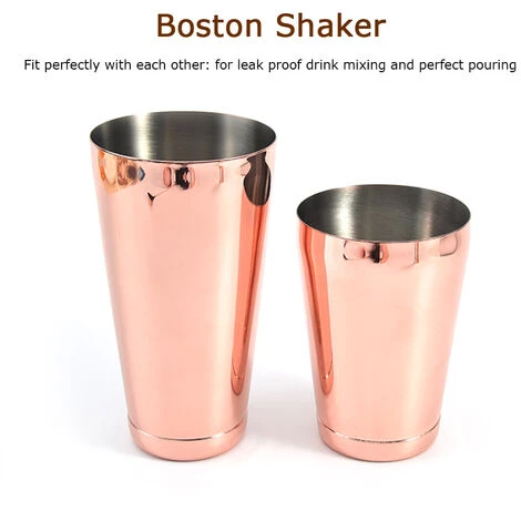 ASUPERMALL 11 Pcs Cocktail Shaker Set Avec Boston Shaker Cup Kit De Mixologie De Cocktail En Acier Inoxydable, Black Gun 11 Pcs - Black Gun 11 Pcs 5 ASUPERMALL 11 Pcs Cocktail Shaker Set Avec Boston Shaker Cup Kit De Mixologie De Cocktail En Acier Inoxydable, Black Gun 11 Pcs - Black Gun 11 Pcs – Image 5