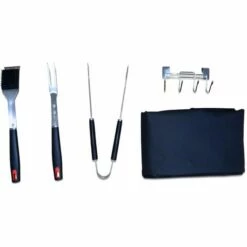 ALICE'S GARDEN Kit Complet Pour Barbecue Charbon Ø57cm. Housse. Rack. Ustensiles