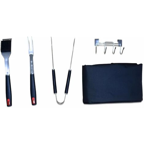 ALICE'S GARDEN Kit Complet Pour Barbecue Charbon Ø57cm. Housse. Rack. Ustensiles 1 ALICE'S GARDEN Kit Complet Pour Barbecue Charbon Ø57cm. Housse. Rack. Ustensiles