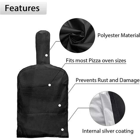XueQiee Housse De Four à Pizza, Housse De Pluie Pour Barbecue Pour Four à Pizza Résistant à L'eau Et à La Poussière, Pour Tous Les Temps Avantageux, Camping En Plein Air (68X63X160cm) 2 XueQiee Housse De Four à Pizza, Housse De Pluie Pour Barbecue Pour Four à Pizza Résistant à L'eau Et à La Poussière, Pour Tous Les Temps Avantageux, Camping En Plein Air (68X63X160cm) – Image 2