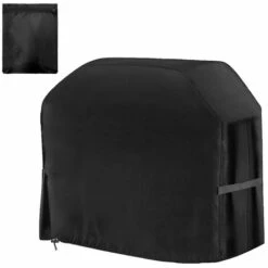 ASUPERMALL Housse De Gril Etanche, Housse De Rechaud De Camping En Tissu Oxford 420D, Housse De Gril Coupe-Vent Et Indechirable, 170X61X117Cm