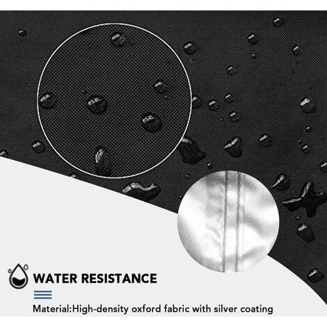 ASUPERMALL Housse De Gril Etanche, Housse De Rechaud De Camping En Tissu Oxford 420D, Housse De Gril Coupe-Vent Et Indechirable, 170X61X117Cm 4 ASUPERMALL Housse De Gril Etanche, Housse De Rechaud De Camping En Tissu Oxford 420D, Housse De Gril Coupe-Vent Et Indechirable, 170X61X117Cm – Image 4