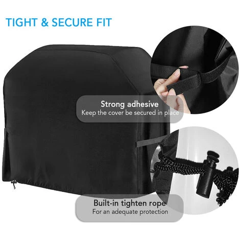 ASUPERMALL Housse De Gril Etanche, Housse De Rechaud De Camping En Tissu Oxford 420D, Housse De Gril Coupe-Vent Et Indechirable, 170X61X117Cm 5 ASUPERMALL Housse De Gril Etanche, Housse De Rechaud De Camping En Tissu Oxford 420D, Housse De Gril Coupe-Vent Et Indechirable, 170X61X117Cm – Image 5