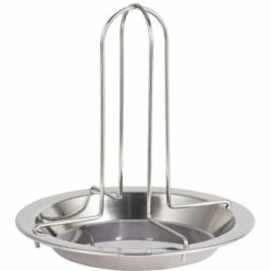AIDUCHO Rôtissoire De Poulet Vertical Antiadhésif Avec Support De Poulet Portatif De Base Pour Four à Gril Ou Fumoir