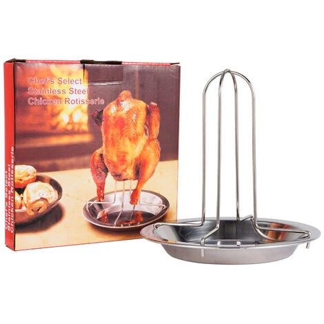 AIDUCHO Rôtissoire De Poulet Vertical Antiadhésif Avec Support De Poulet Portatif De Base Pour Four à Gril Ou Fumoir 2 AIDUCHO Rôtissoire De Poulet Vertical Antiadhésif Avec Support De Poulet Portatif De Base Pour Four à Gril Ou Fumoir – Image 2