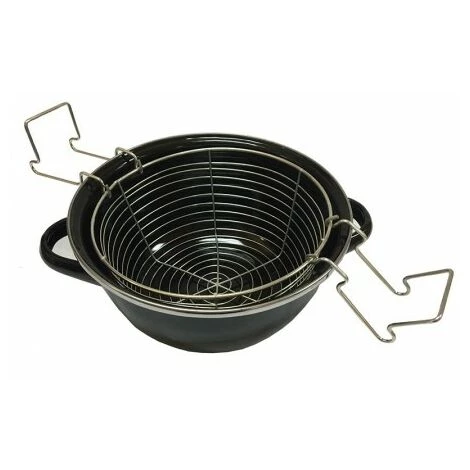 MAGEFESA Friggitrice Con Cestello 20 Cm Nero 1 MAGEFESA Friggitrice Con Cestello 20 Cm Nero