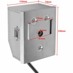 VidaXL Moteur De Broche à Rôtir 4W Acier Inoxydable 9 VidaXL Moteur De Broche à Rôtir 4W Acier Inoxydable -Accessoires de barbecue Soldes 3522435 5